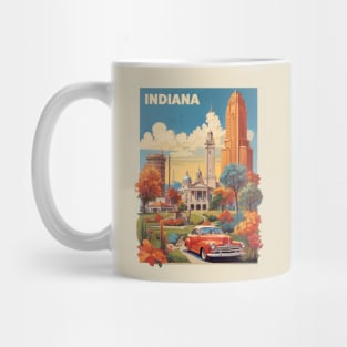 Indiana Vintage Design Mug